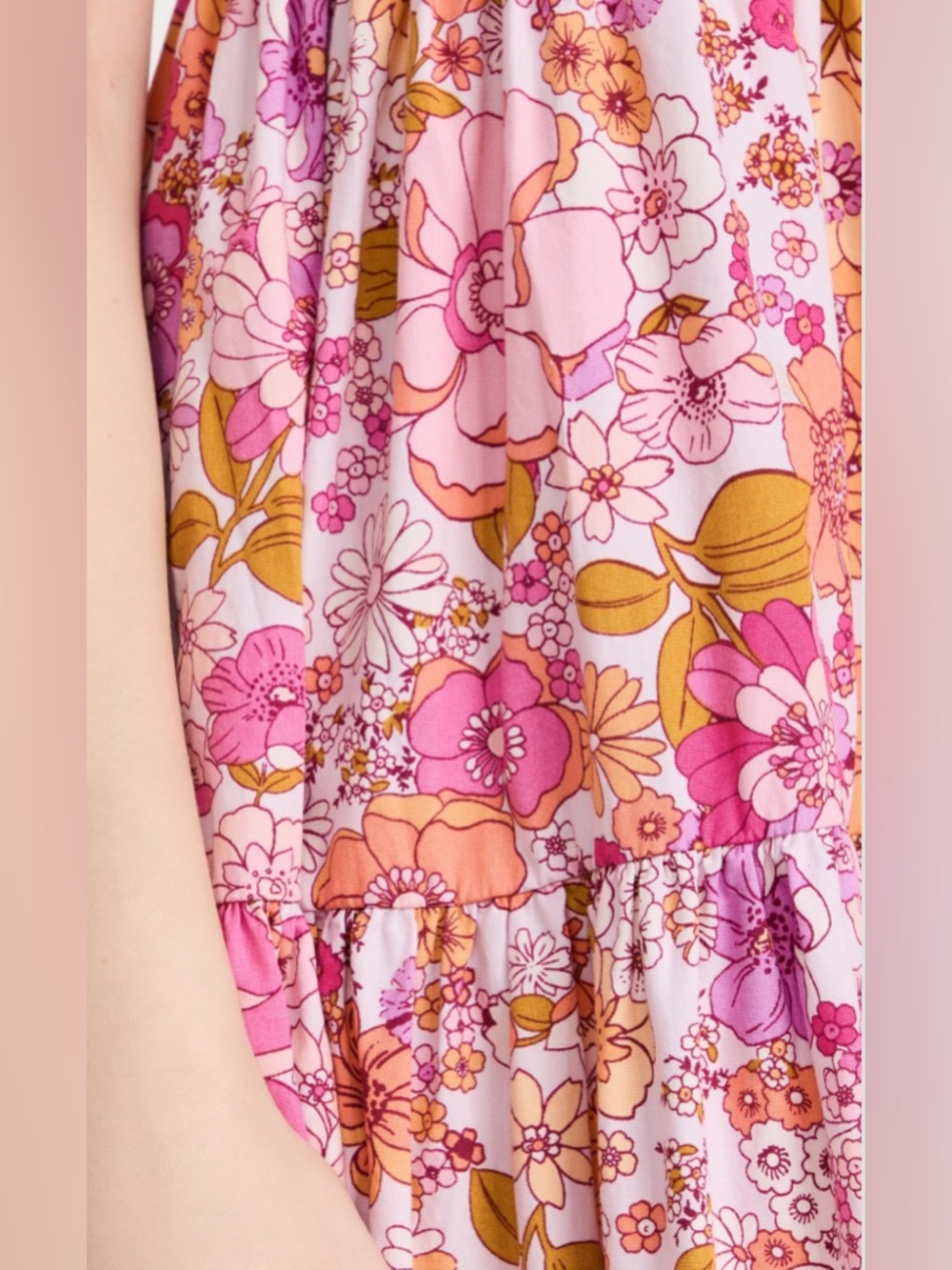 Free People Park Slope floral print maxi dress - Picture 4 of 10